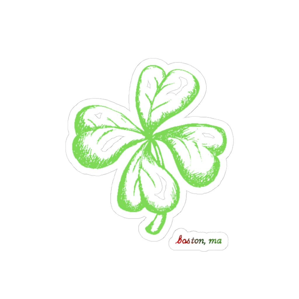 Clover sticker