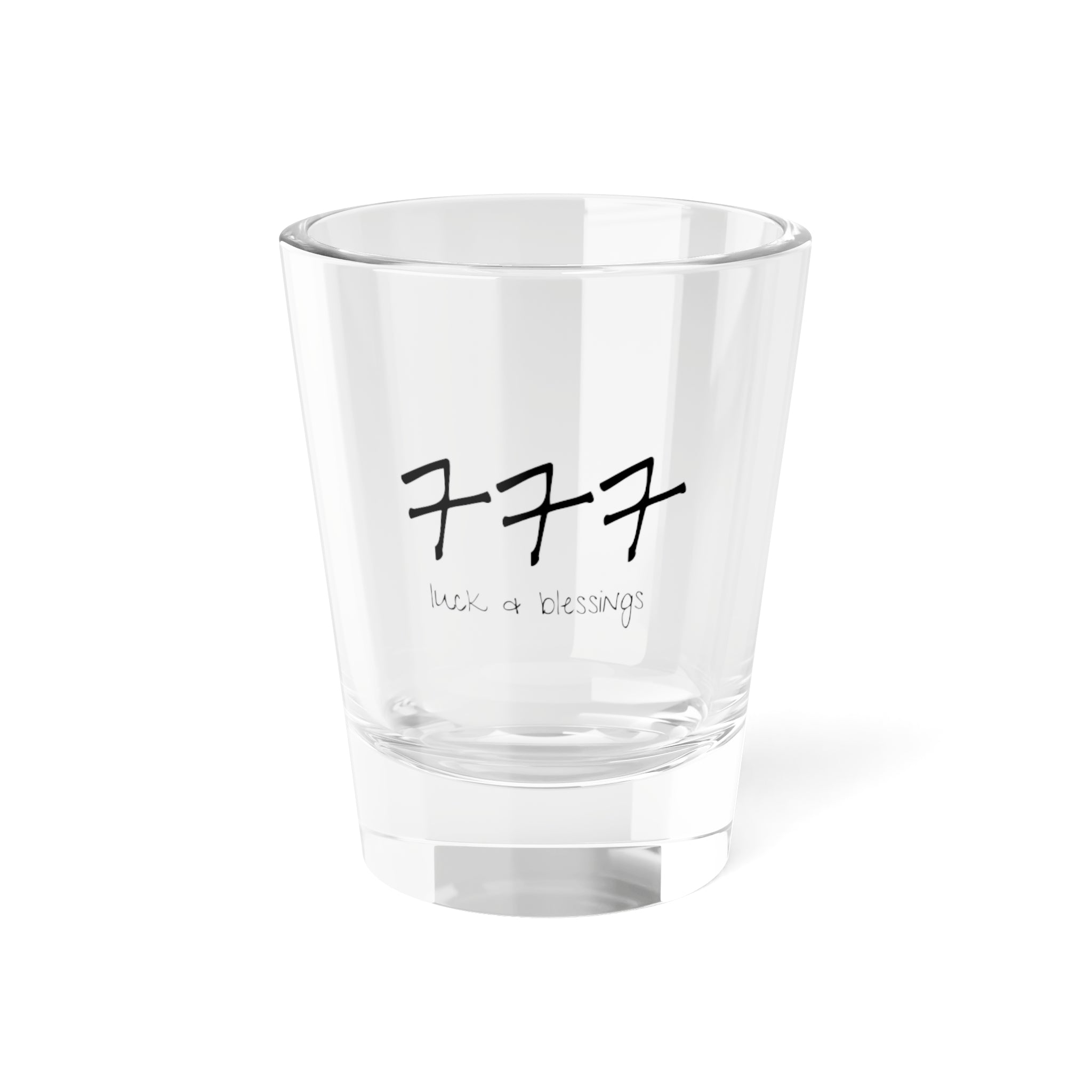 a Glass of Luck Shot Glass
