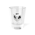 Clover Dice Shot Glass