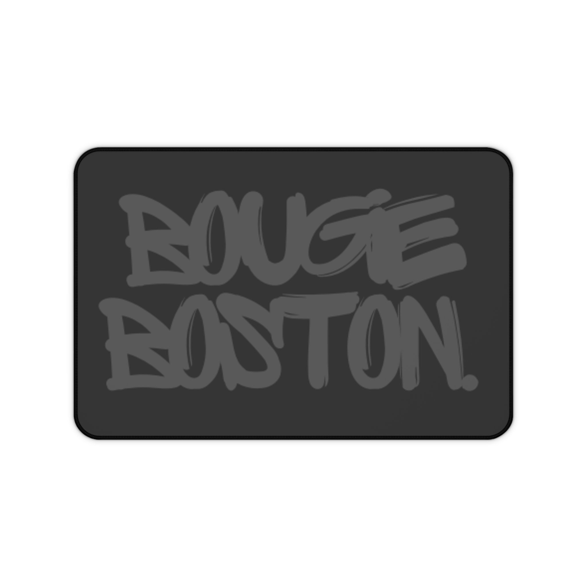 Bougie Boston Graffiti Mouse Pad (Black)